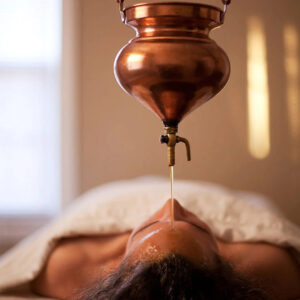 shirodhara at Nourish 108 Ayurveda & Yoga